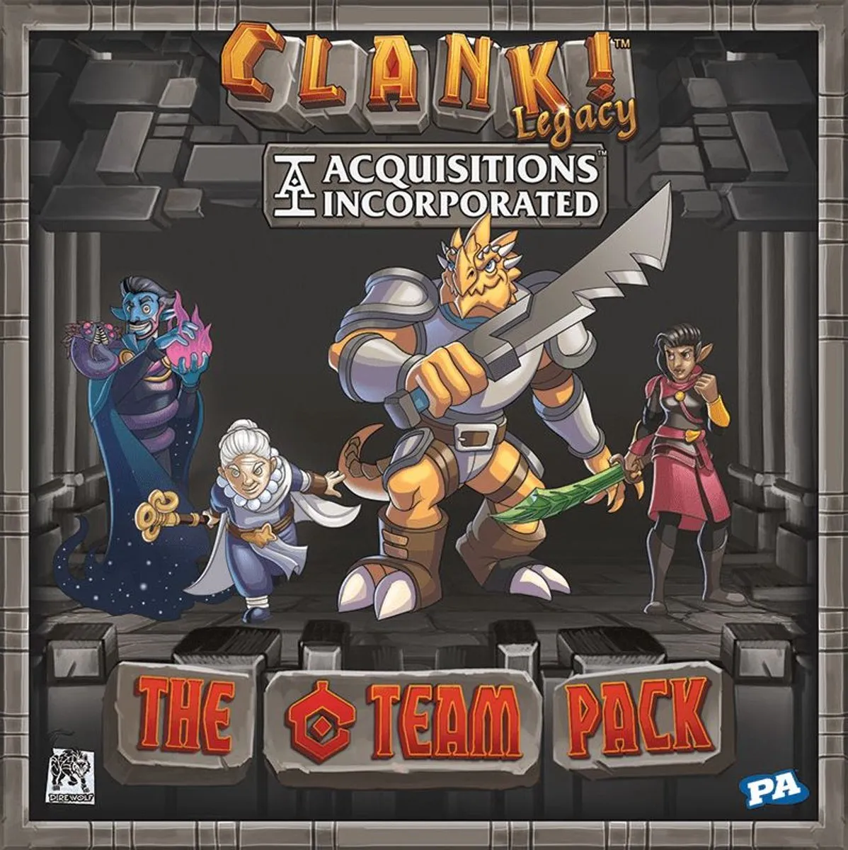 Asmodee Clank! Legacy The C Team Pack Bordspel