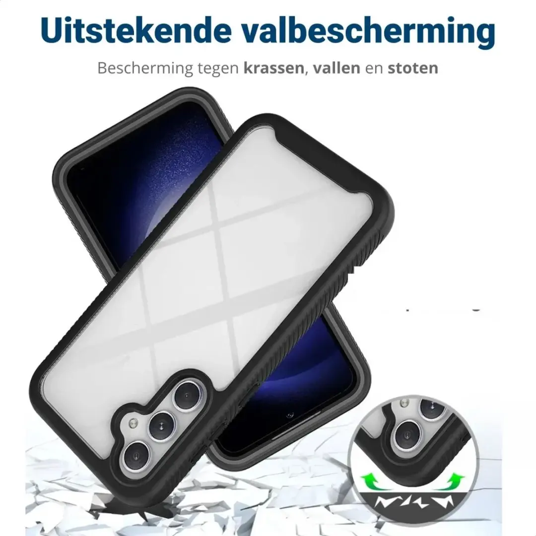 Selected by GSMpunt Samsung Galaxy S24 FE Hoesje - Blauw