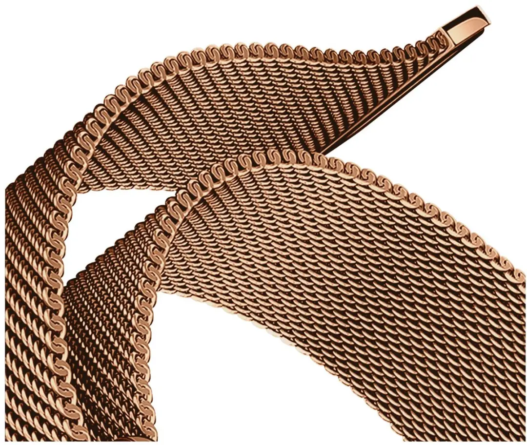 Selected SBG Universeel 20mm Horlogebandje - Roze Goud