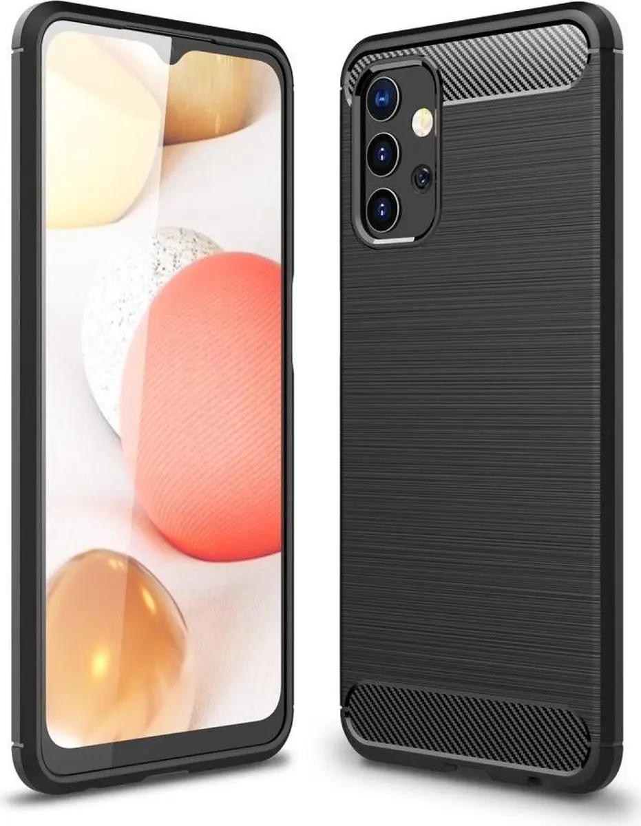 Selected TPU Hoesje Samsung Galaxy A32 5G - Zwart