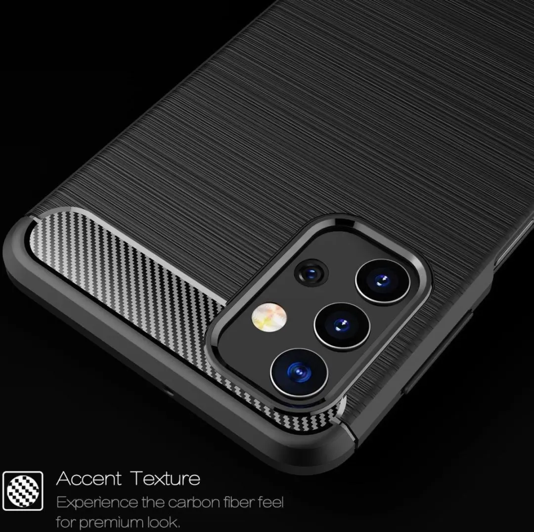 Selected TPU Hoesje Samsung Galaxy A32 5G - Zwart