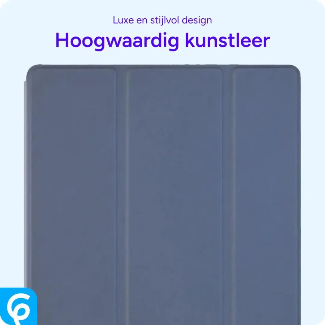 Selected by GSMpunt Samsung Galaxy Tab A9 Plus Hoes - Blauw