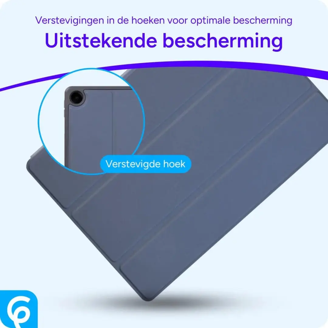 Selected by GSMpunt Samsung Galaxy Tab A9 Plus Hoes - Blauw