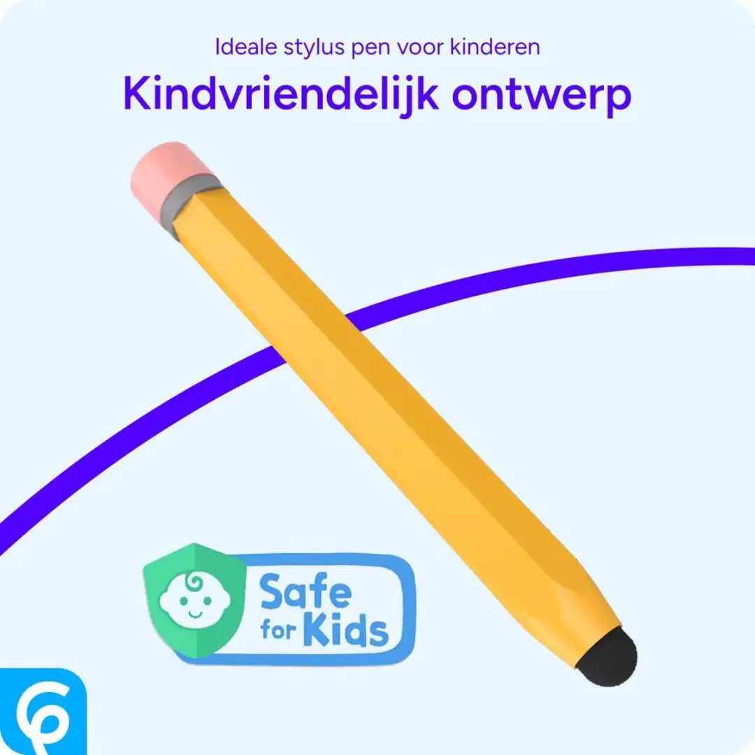 Selected SBG Kindvriendelijke Styluspen Geel