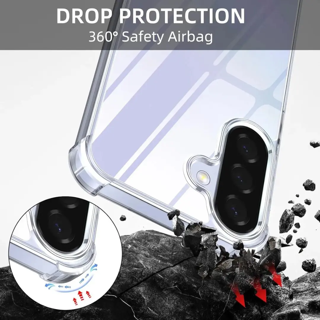Selected Transparant Hoesje Samsung Galaxy A37 - Koord & TPU