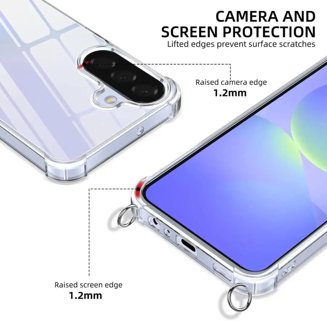Selected Transparant Hoesje Samsung Galaxy A37 - Koord & TPU
