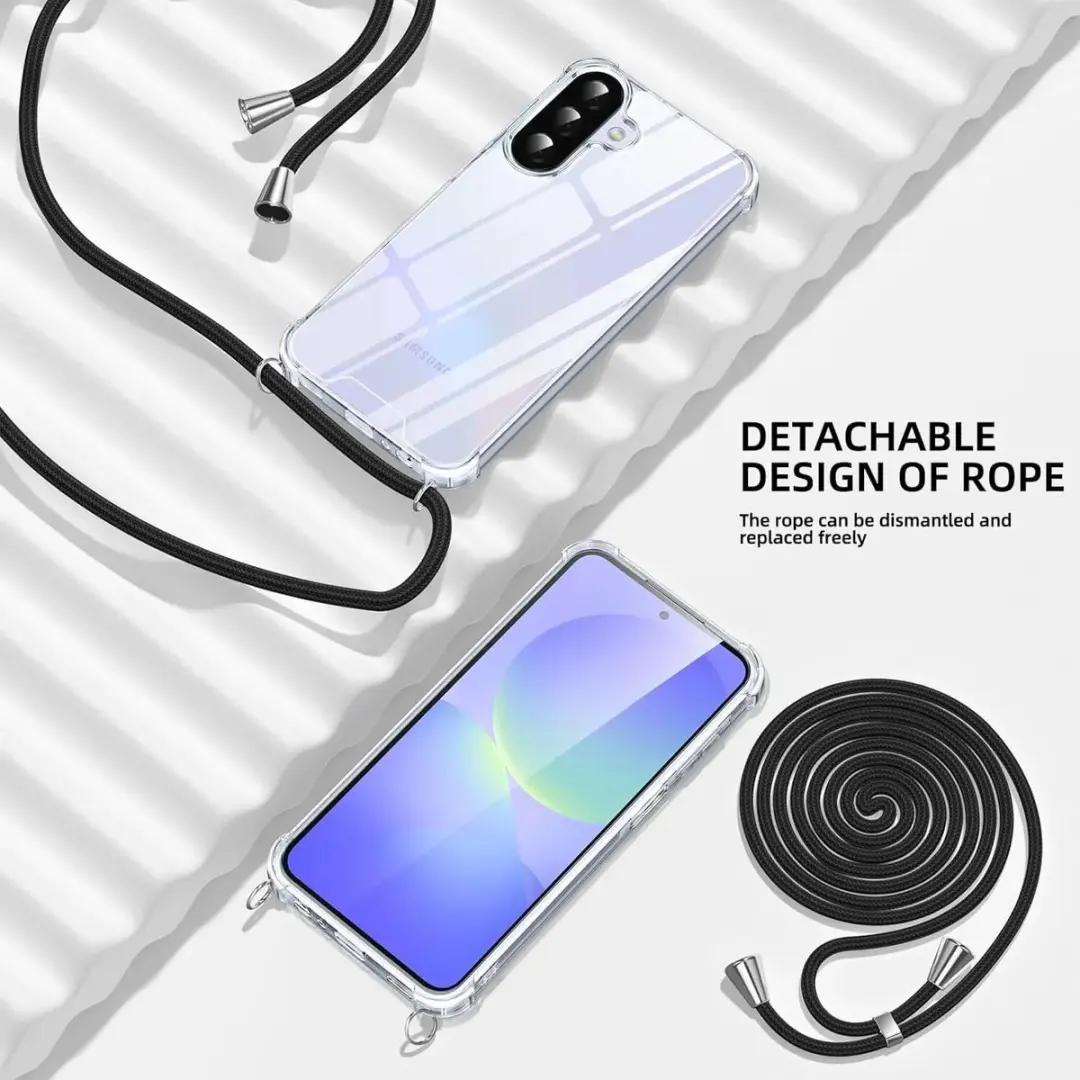 Selected Transparant Hoesje Samsung Galaxy A37 - Koord & TPU