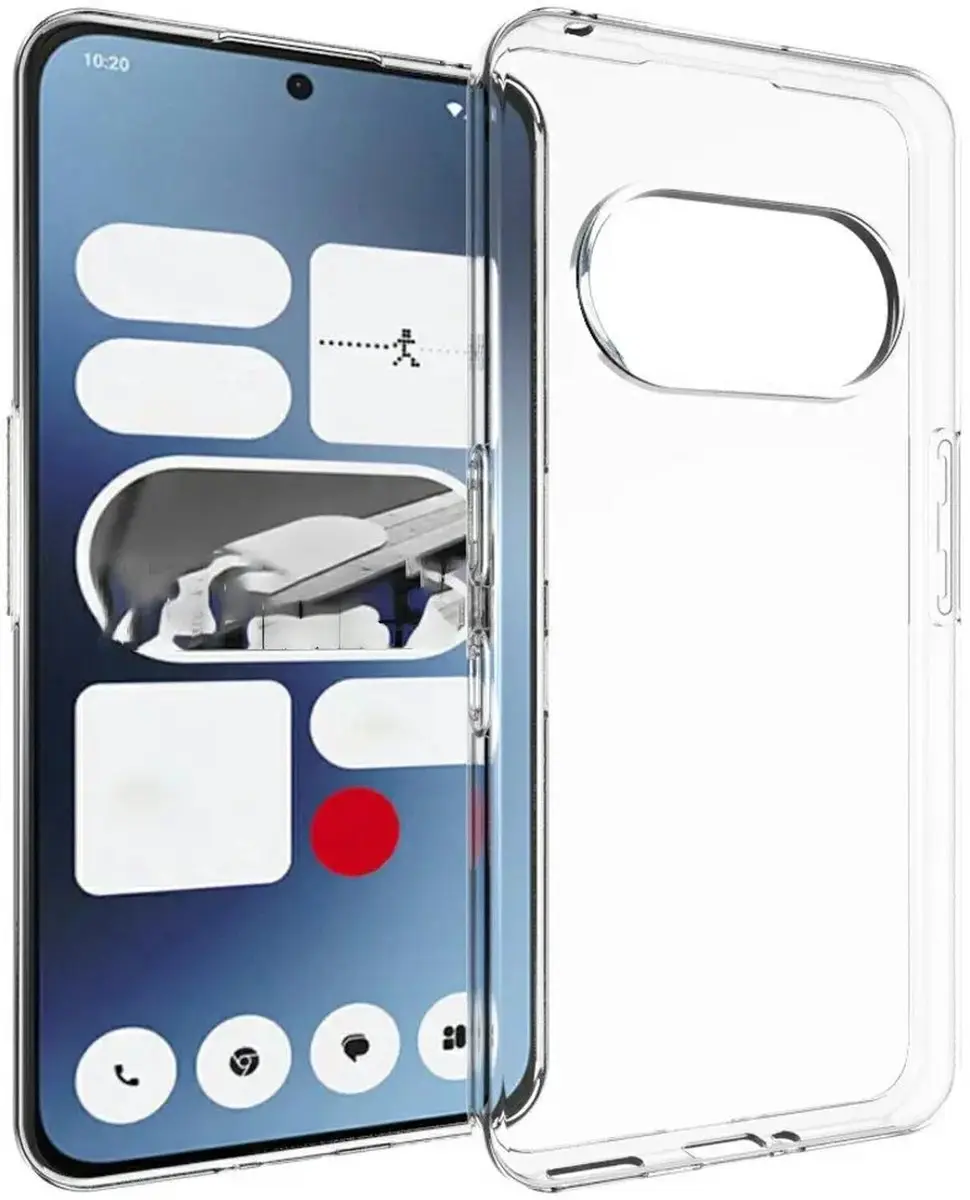 Selected by GSMpunt Transparant TPU Hoesje Nothing Phone (3a)