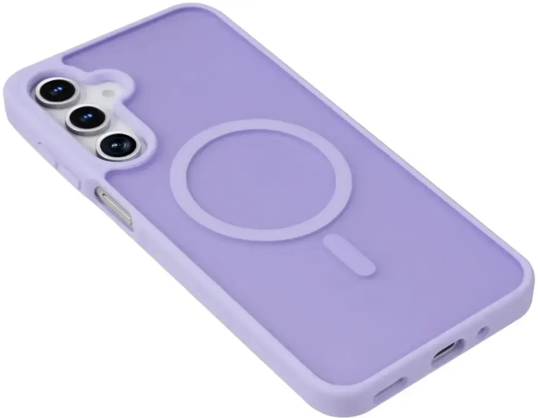 Selected Hoesje Samsung Galaxy A16 MagSafe Paars