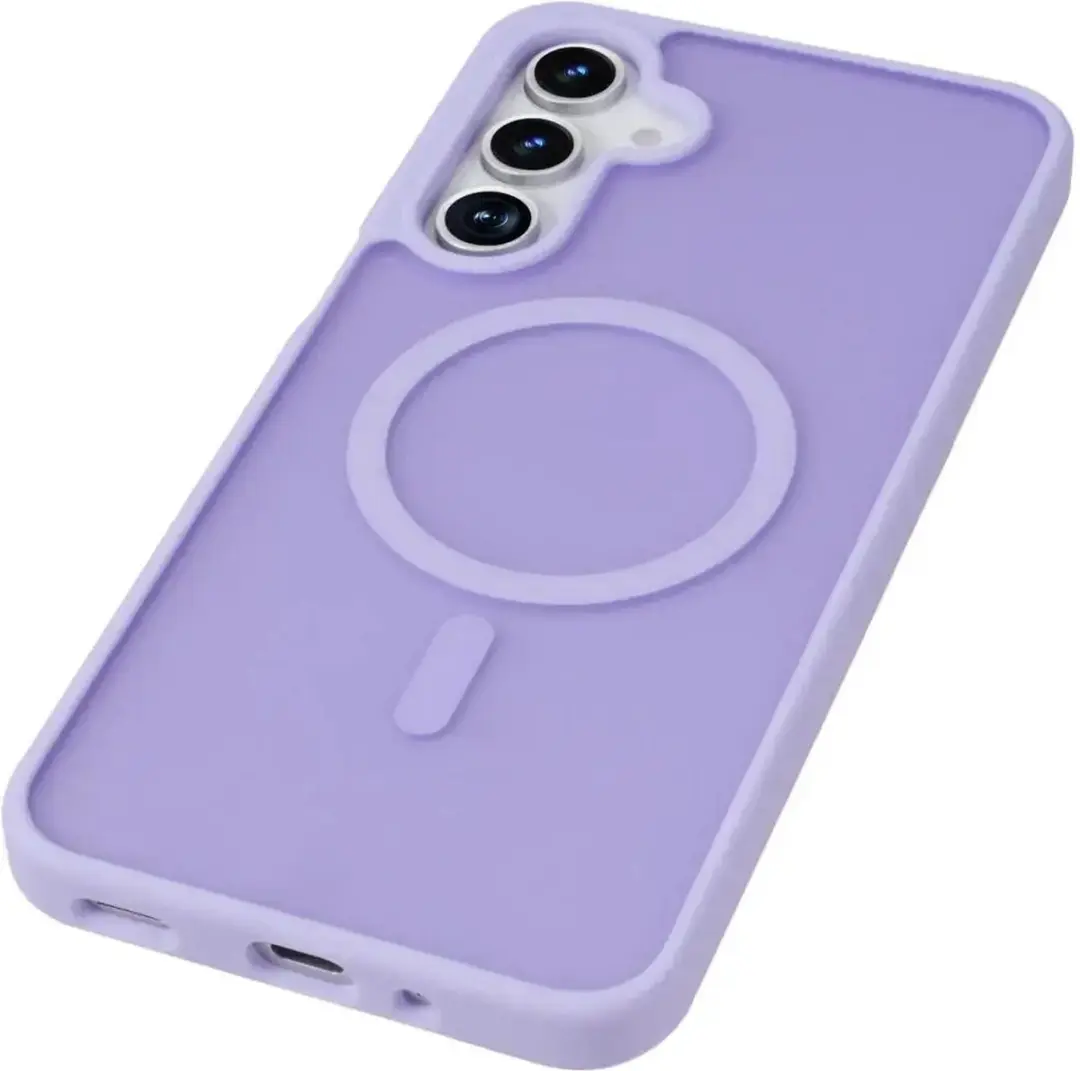 Selected Hoesje Samsung Galaxy A16 MagSafe Paars
