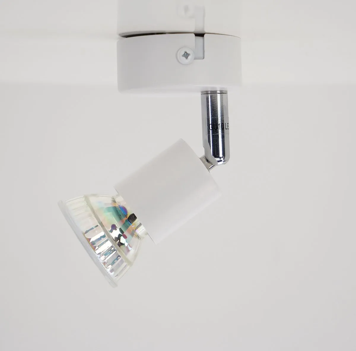 Eglo Stecci-E Spot GU10 Plafondspot - Ø6cm Wit - afbeelding 3 van 6