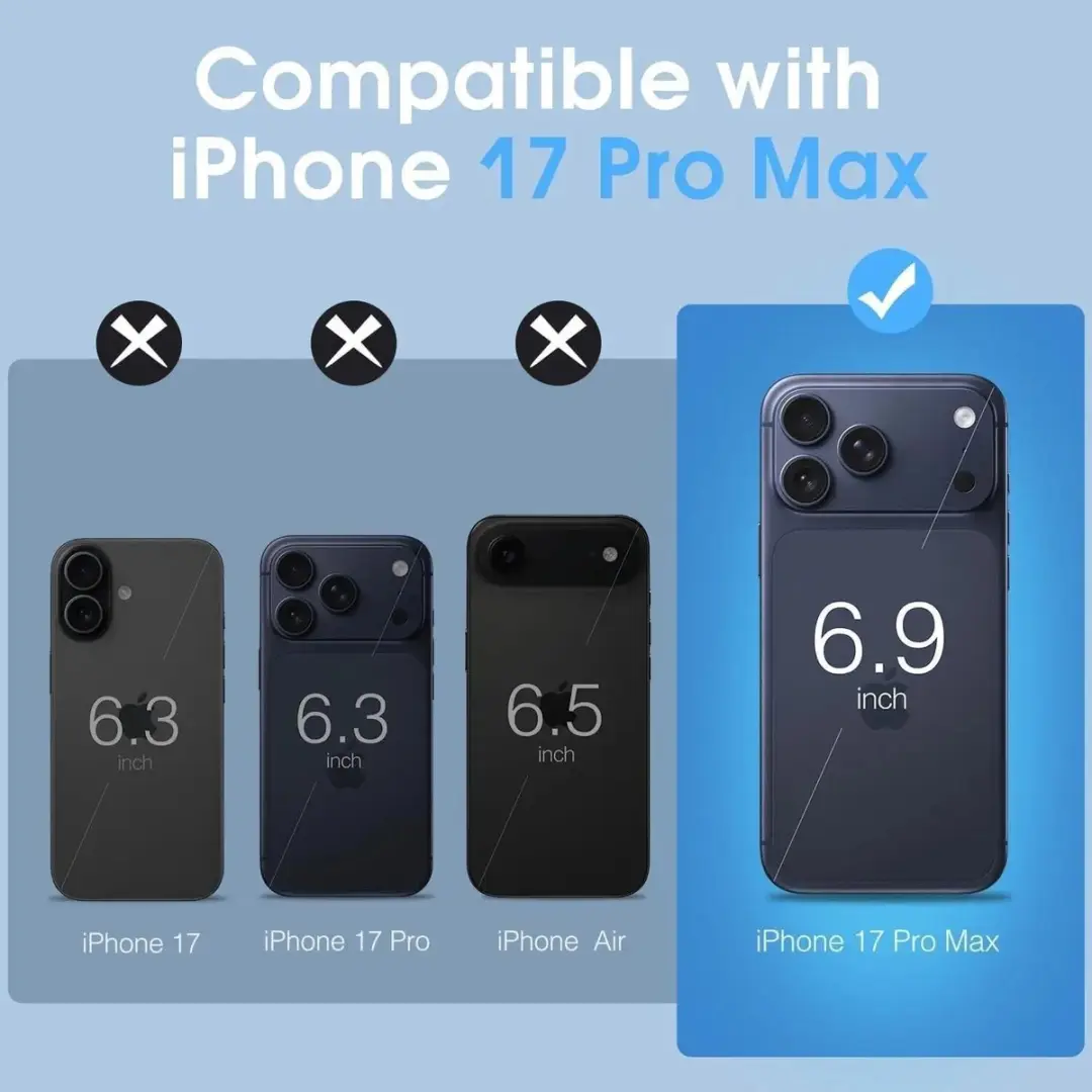 Selected Transparant TPU Hoesje iPhone 17 Pro Max - afbeelding 6 van 6
