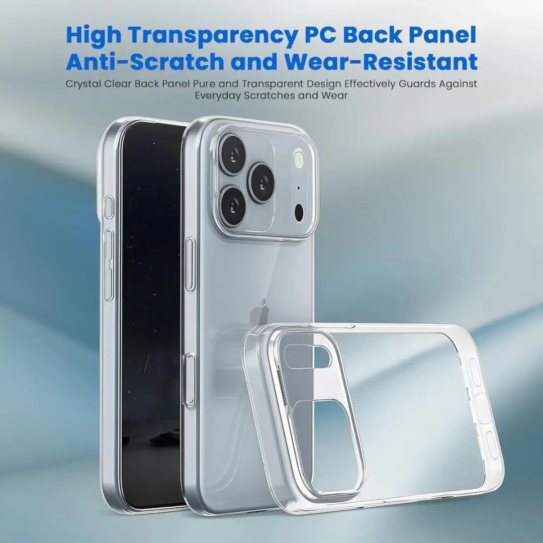 Selected Transparant TPU Hoesje iPhone 17 Pro Max