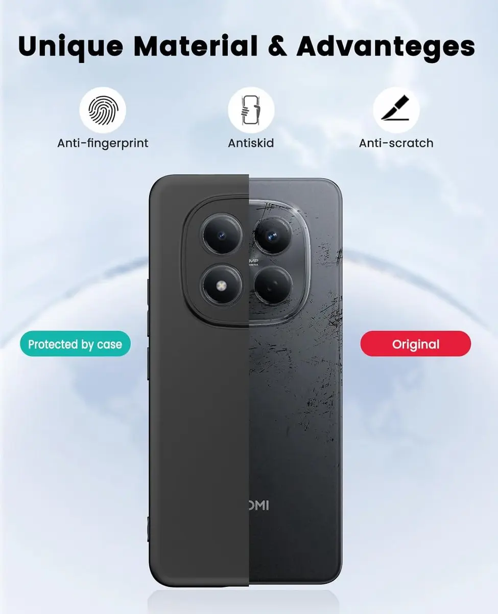 Selected TPU Hoesje Xiaomi Redmi Note 15 Pro 4G - Zwart