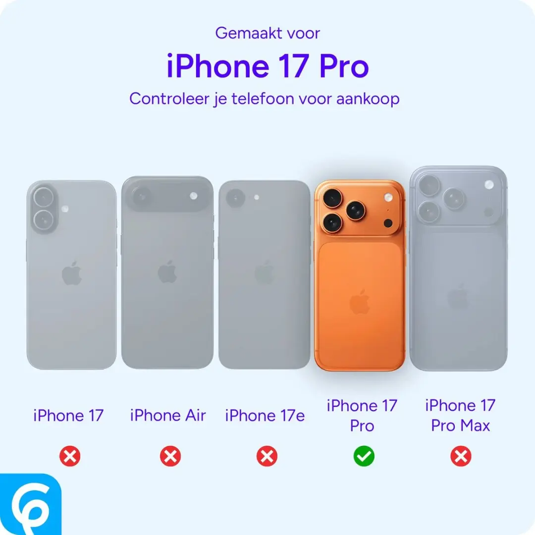 Selected Hoesje iPhone 17 Pro Camera Slider - Paars