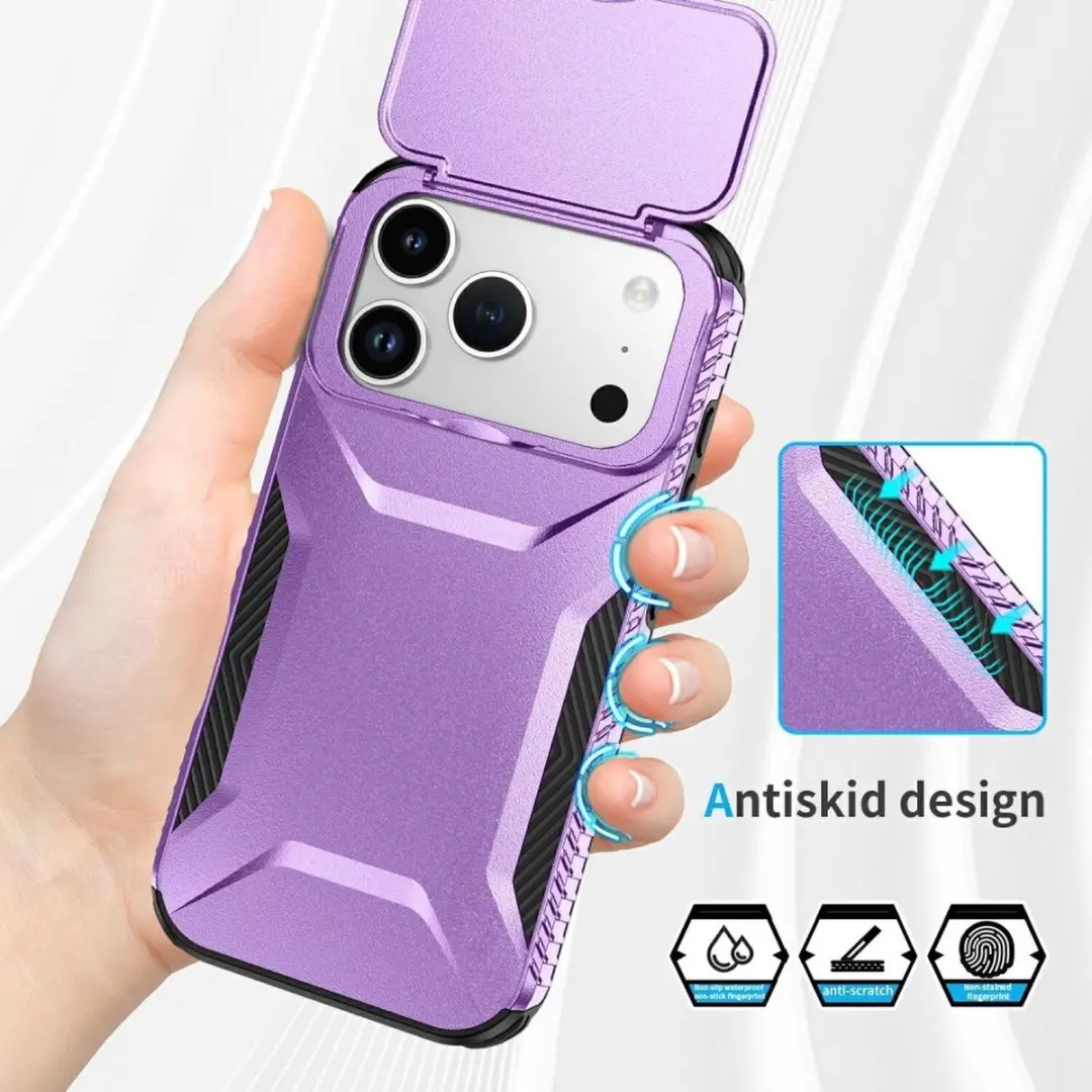 Selected Hoesje iPhone 17 Pro Camera Slider - Paars - afbeelding 6 van 6