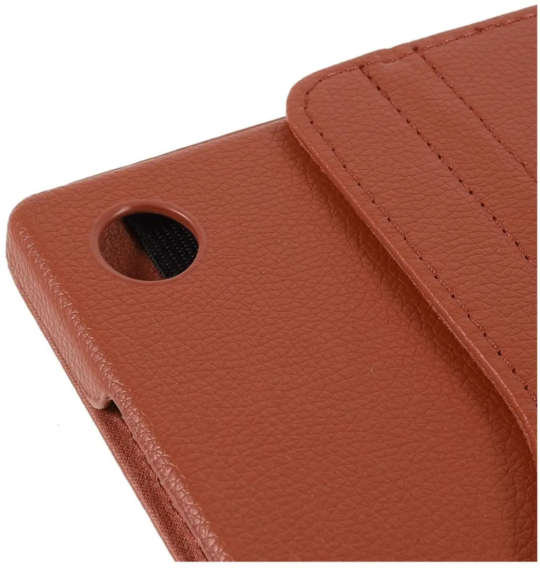 Selected by GSMpunt Samsung Galaxy Tab A9 Plus 360° Book Case - Bruin