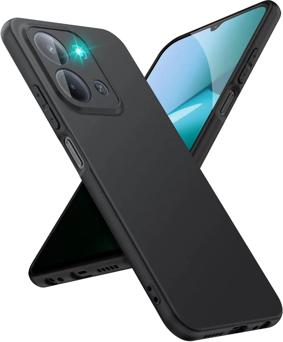 Selected Zwart Dun TPU Hoesje Xiaomi Redmi 15C