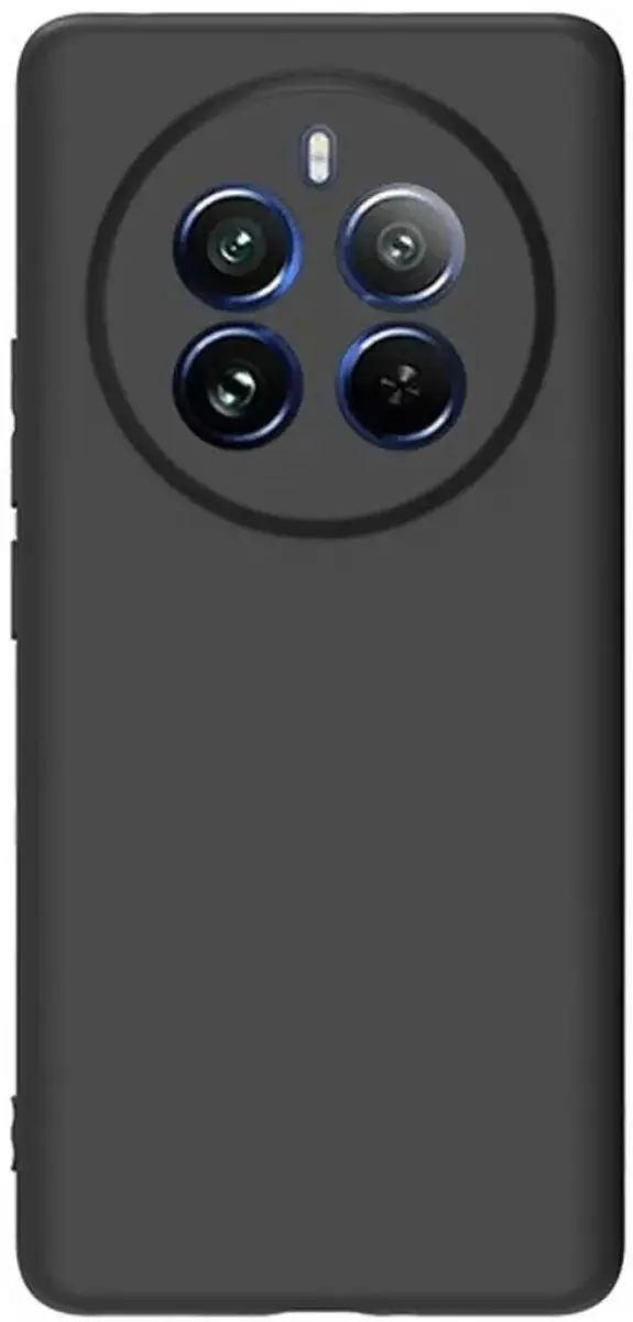 Selected Realme 12 Pro Hoesje Zwart Dun TPU