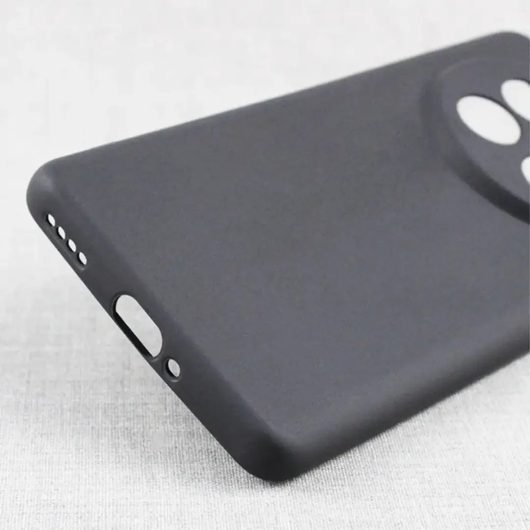 Selected Realme 12 Pro Hoesje Zwart Dun TPU
