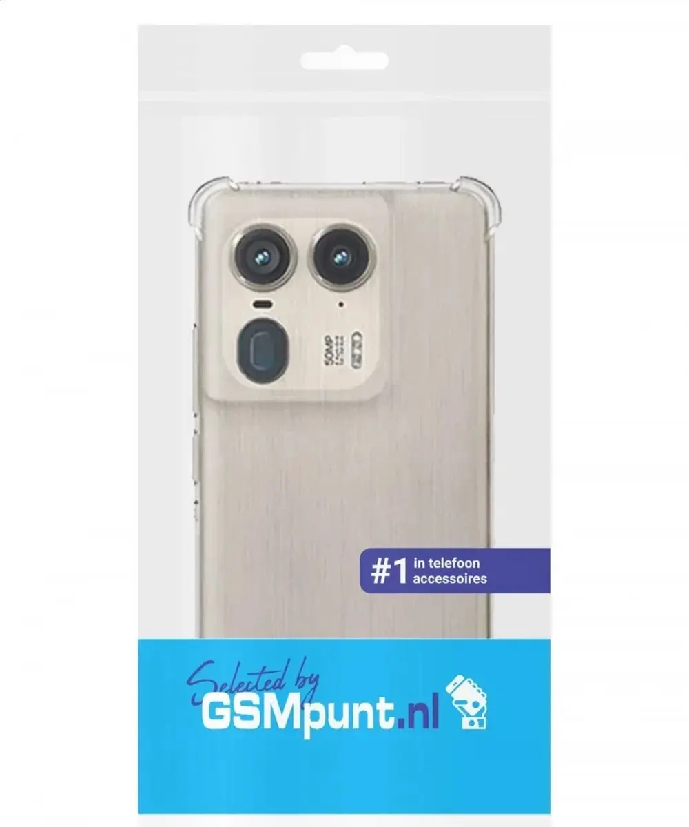 Selected Transparant Hoesje Motorola Edge 50 Ultra - Schokbestendig