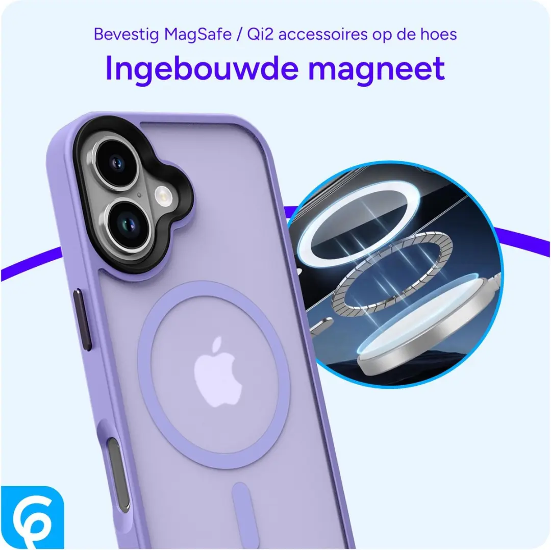 Selected iPhone 17 Hoesje - MagSafe - Paars