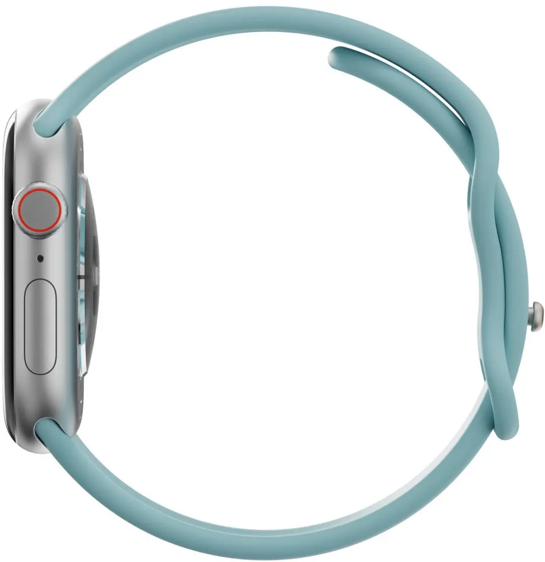 Selected SBG Siliconen Bandje Apple Watch 8 45mm - Groen/Blauw