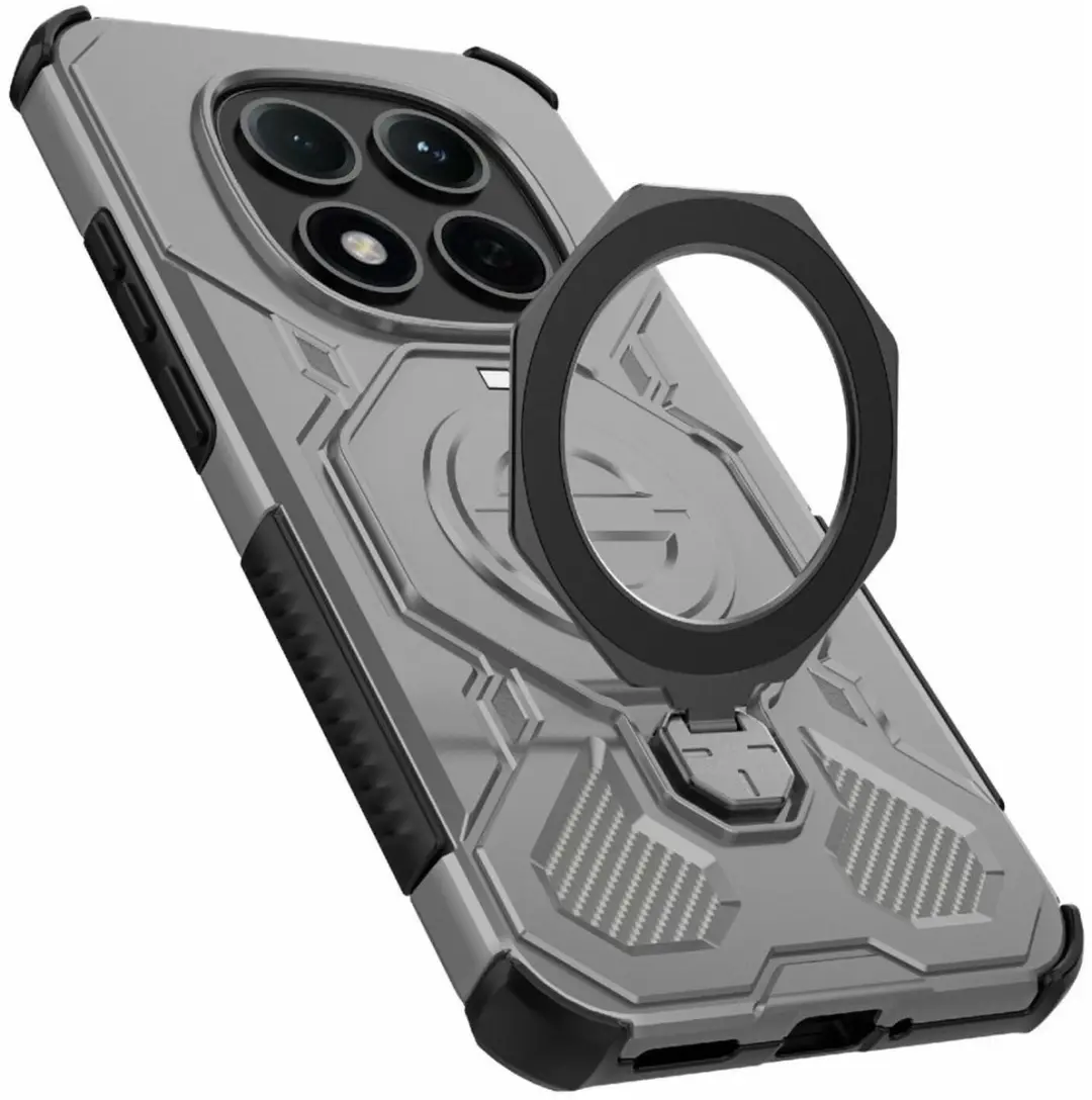 Selected Xiaomi Redmi Note 15 Pro 5G Hoesje - Grijs MagSafe