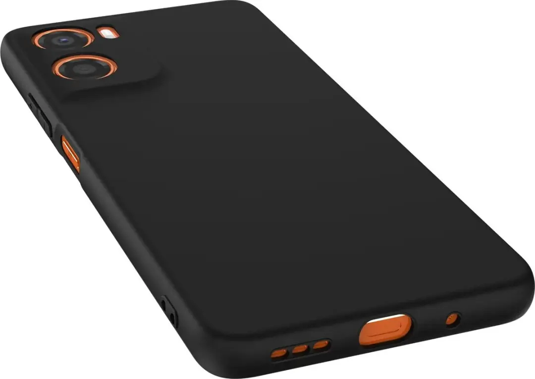 Selected TPU Hoesje Motorola Moto G06 Power - Zwart