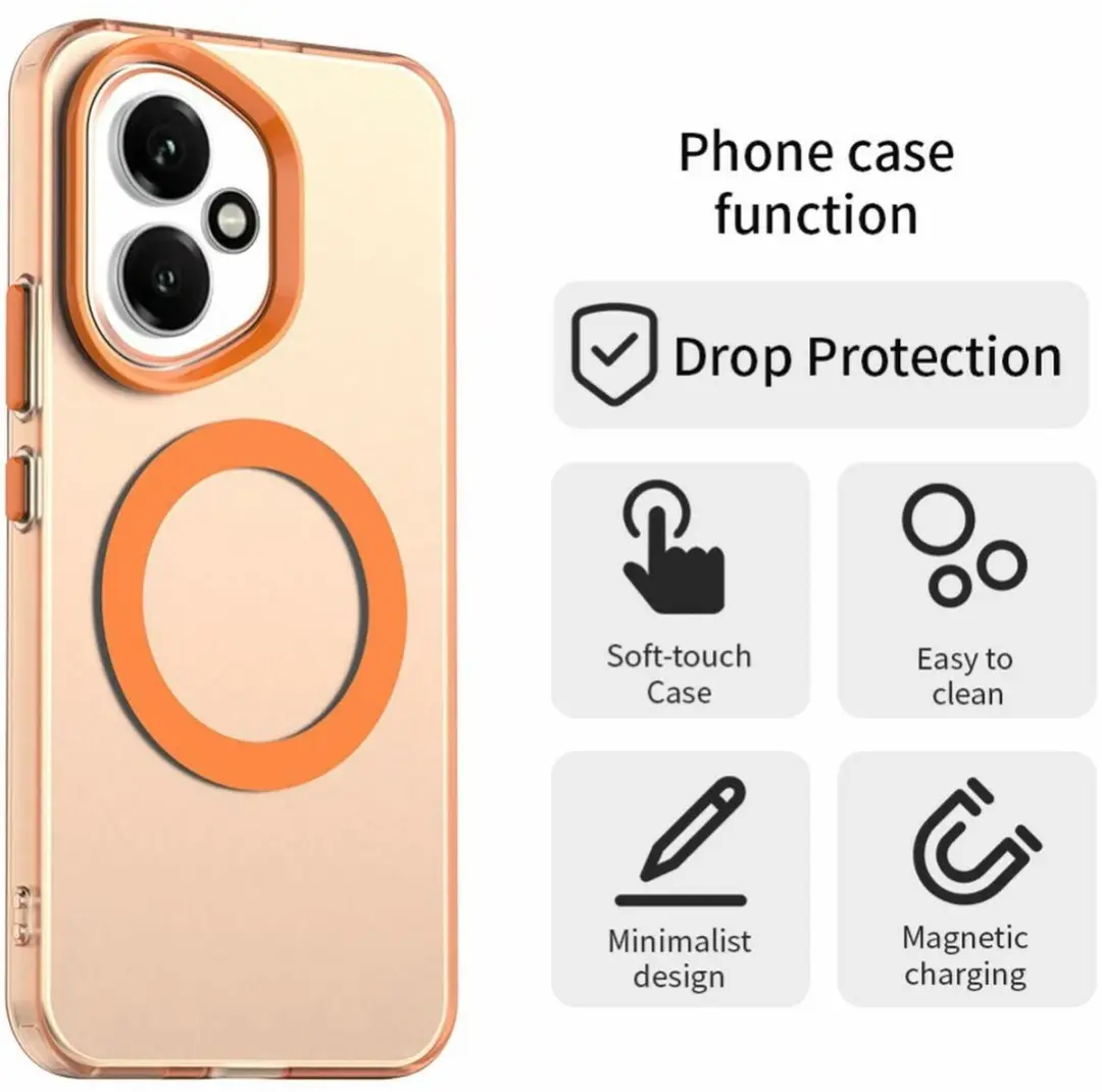 Selected MagSafe Backcover Honor 400 - Oranje