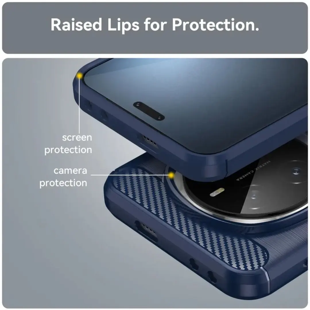 Selected TPU Hoesje Honor Magic 7 Pro - Blauw