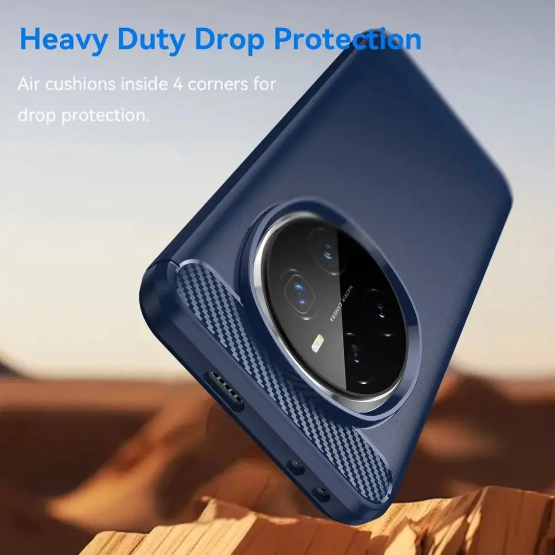 Selected TPU Hoesje Honor Magic 7 Pro - Blauw