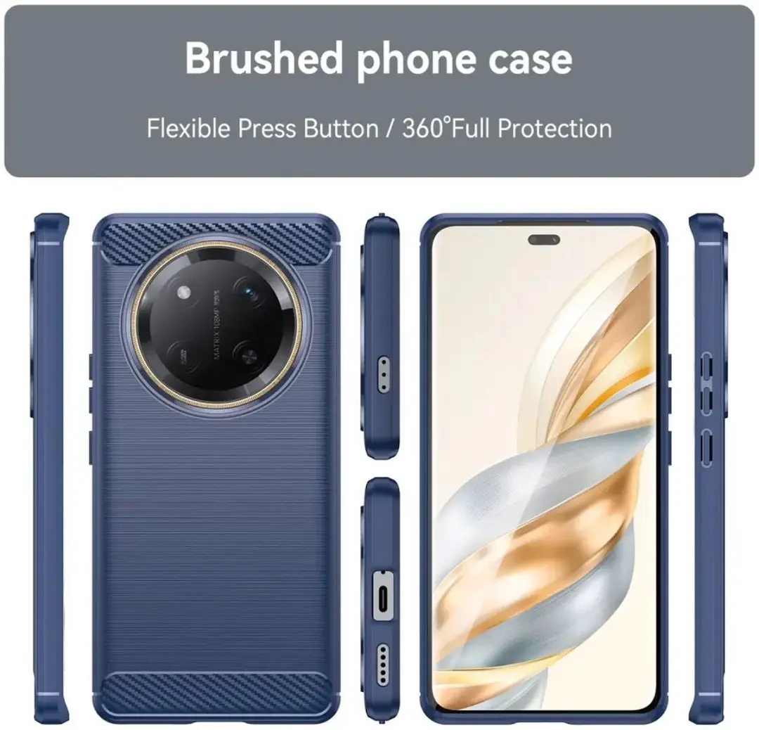 Selected TPU Hoesje Honor Magic7 Lite - Blauw