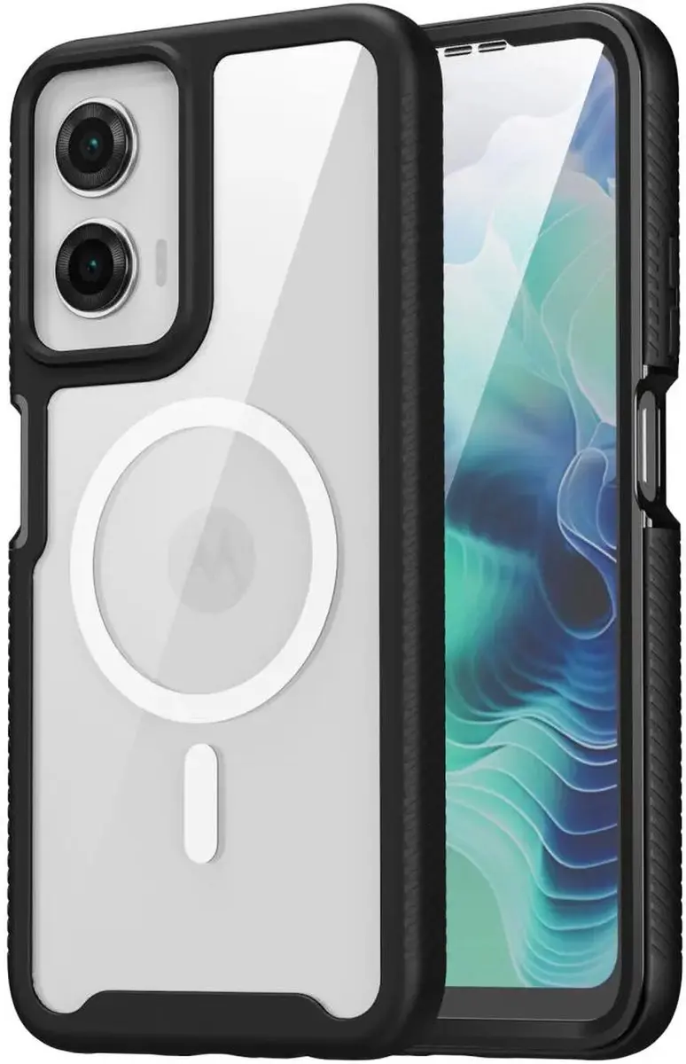 Selected Hoesje Motorola Moto G35 - MagSafe - Zwart