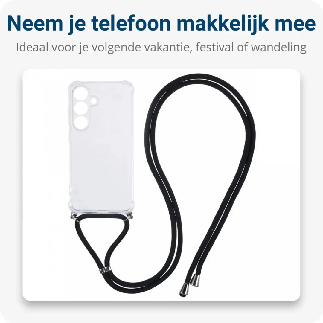 Selected Schokbestendig Hoesje Samsung Galaxy S25 - Transparant - afbeelding 6 van 6