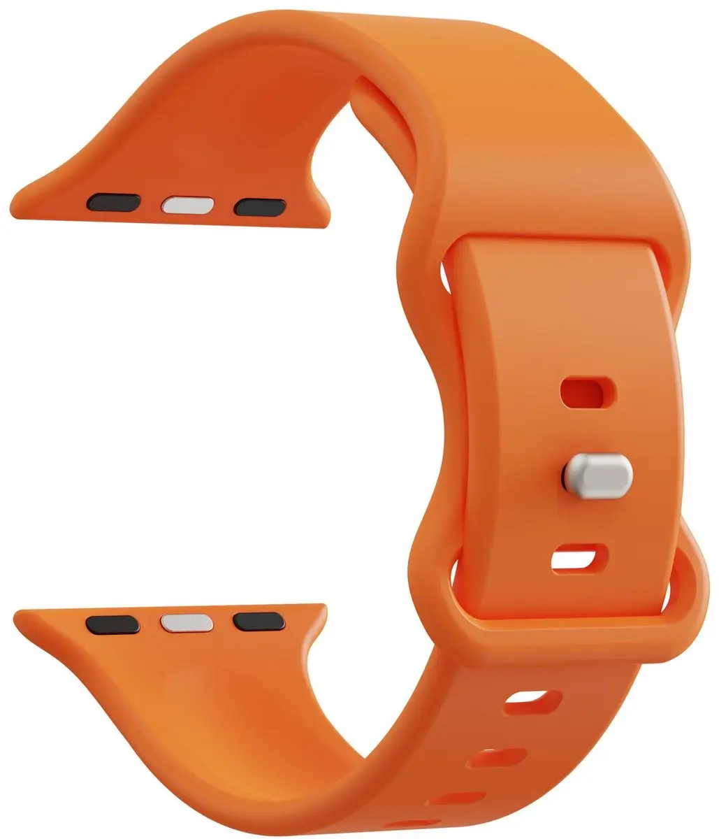 Selected SBG Siliconen Bandje Apple Watch Series 10 42mm - Oranje