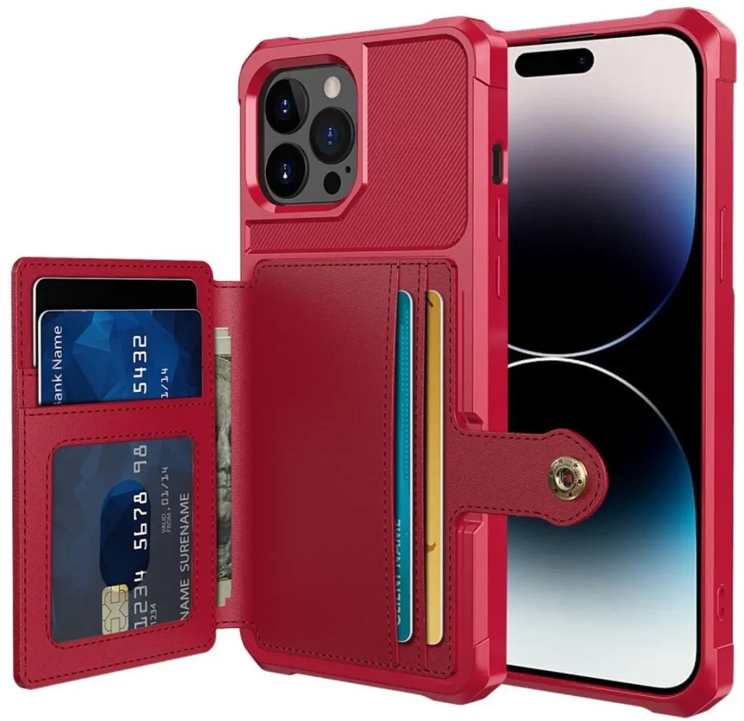 Selected Portemonnee Hoesje iPhone 14 Pro