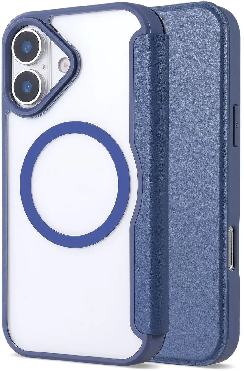 Selected Portemonnee Hoesje iPhone 17 - Blauw - MagSafe - afbeelding 6 van 6