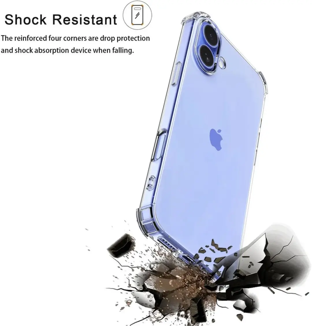 Selected Transparant Hoesje voor Apple iPhone 17 - Schokbestendig - afbeelding 6 van 6