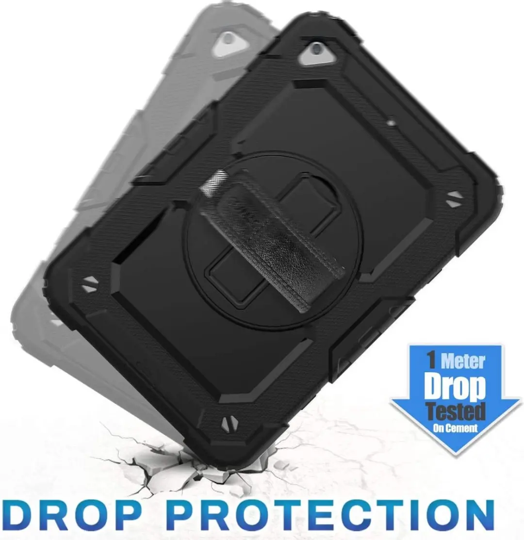 Selected Hoes iPad Mini 4/5 met Screenprotector - Zwart