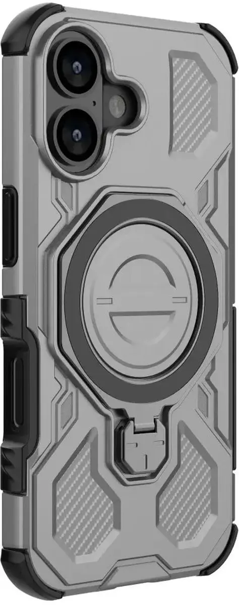 Selected iPhone 17 Hoesje Grijs - MagSafe Kickstand - afbeelding 6 van 6