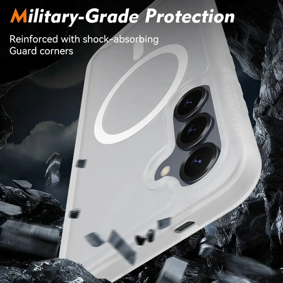 Selected Hoesje Samsung Galaxy S25 Plus - Matte Transparant - MagSafe - afbeelding 6 van 6