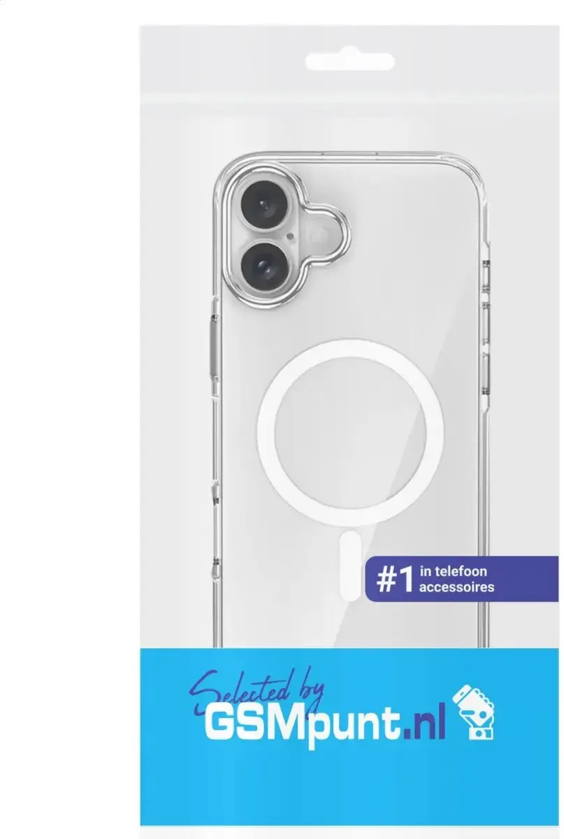 Selected Hoesje Apple iPhone 16 MagSafe Transparant