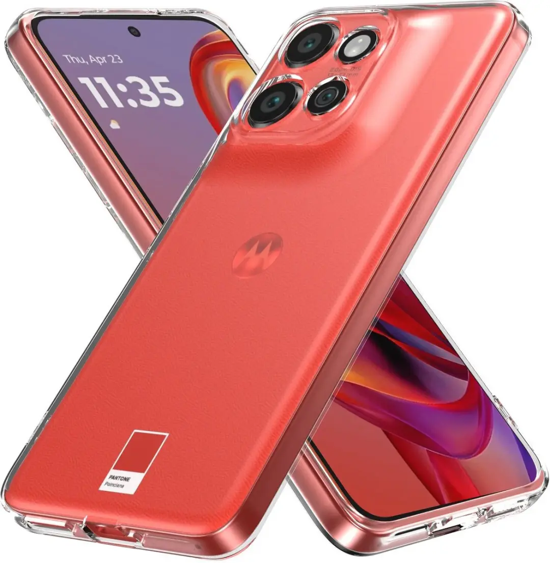 Selected Transparant TPU Hoesje Motorola Edge 60 Neo