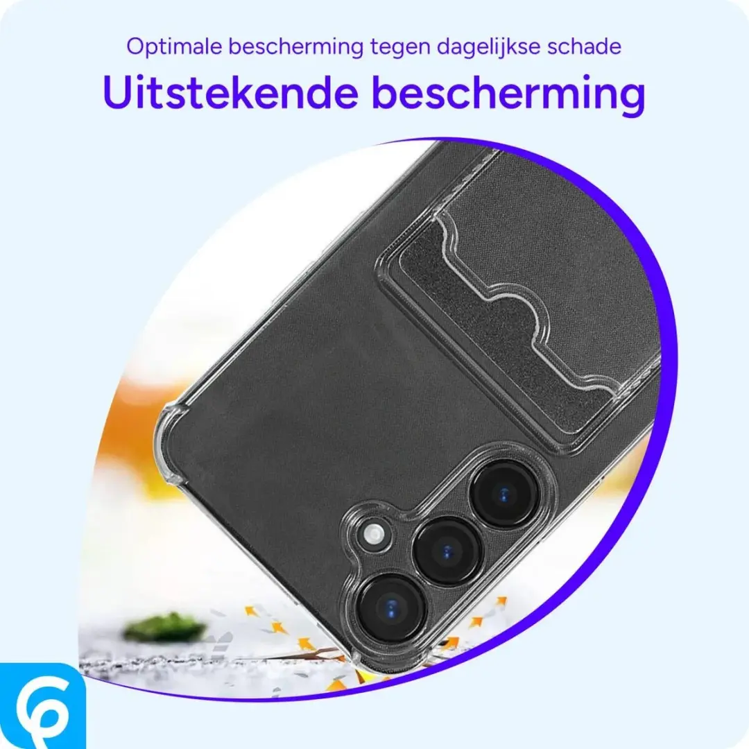Selected Transparant Hoesje Samsung Galaxy S25 Plus - Pasjeshouder