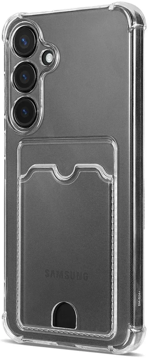 Selected Transparant Hoesje Samsung Galaxy S25 Plus - Pasjeshouder