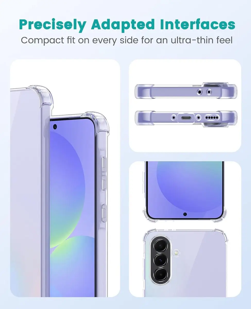Selected Hoesje Samsung Galaxy A37 Transparant - Schokbestendig - afbeelding 6 van 6