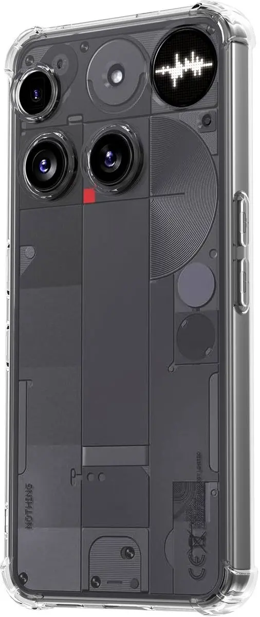 Selected by GSMpunt Transparant Hoesje Nothing Phone (3) - afbeelding 6 van 6