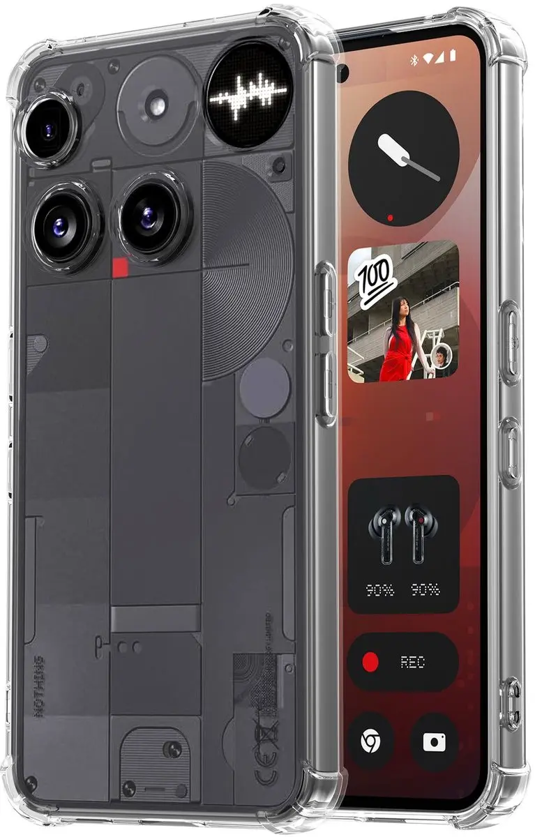 Selected by GSMpunt Transparant Hoesje Nothing Phone (3)