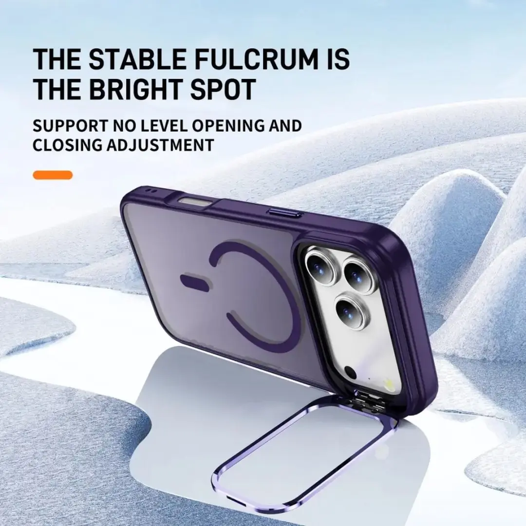 Selected Hoesje iPhone 17 Pro MagSafe Paars - Camera Kickstand - afbeelding 6 van 6